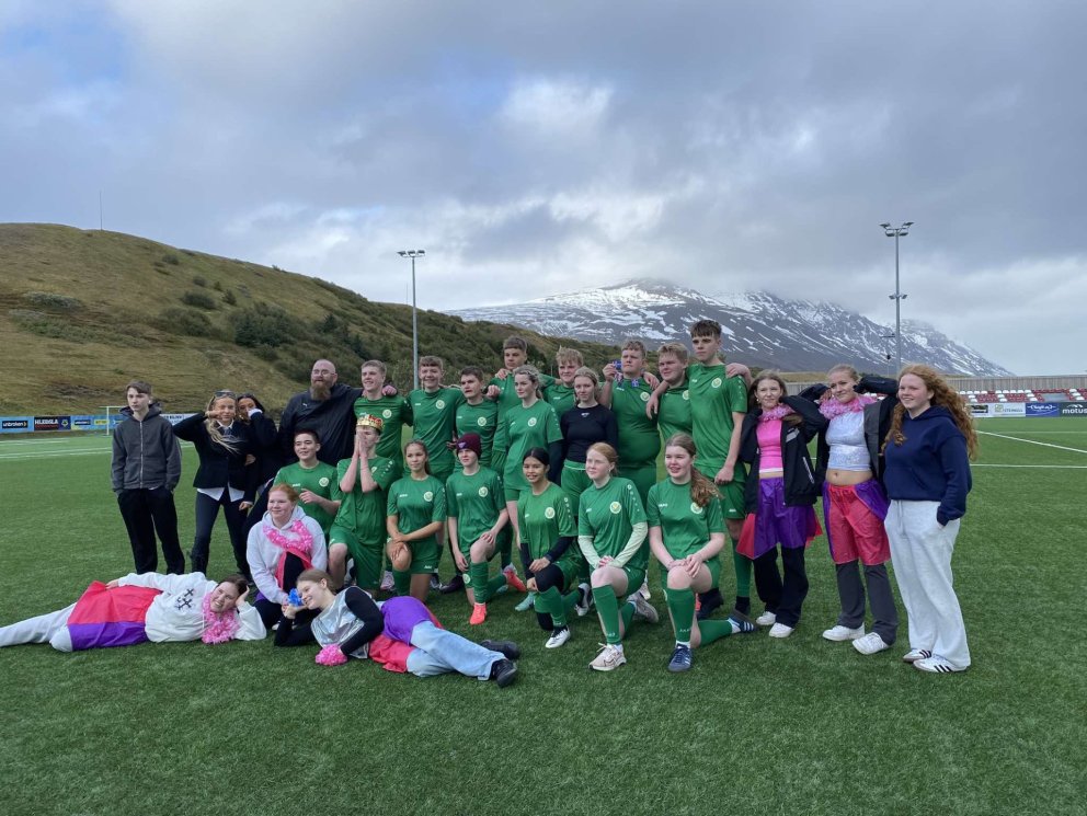 Landsleikur á Sauðárkróksvelli