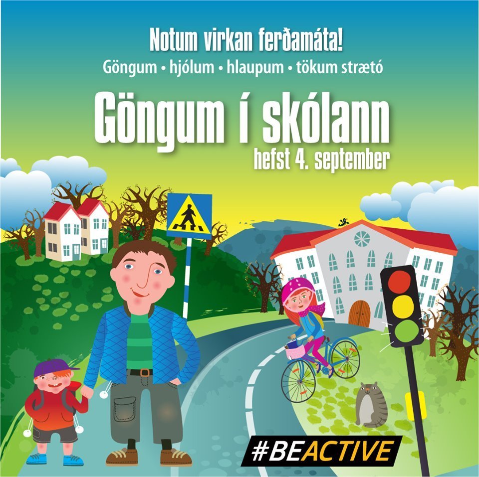 Setning 4. september á íþróttavellinum