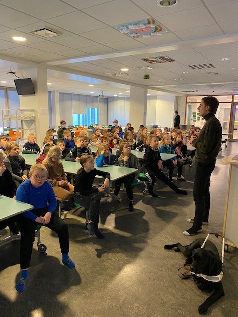 Góður gestur í Árskóla