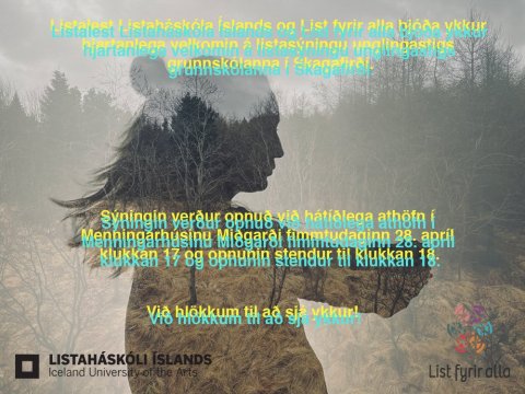 Vissir þú að unglingar í Skagafirði eru listamenn?