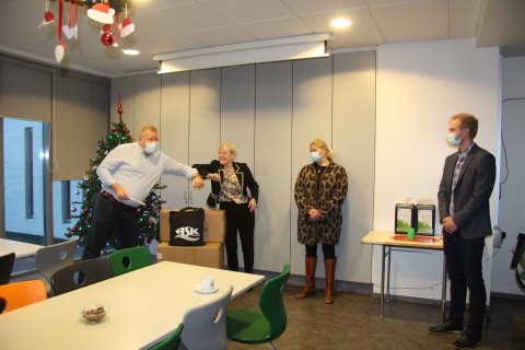 Þrívíddarprentari að gjöf